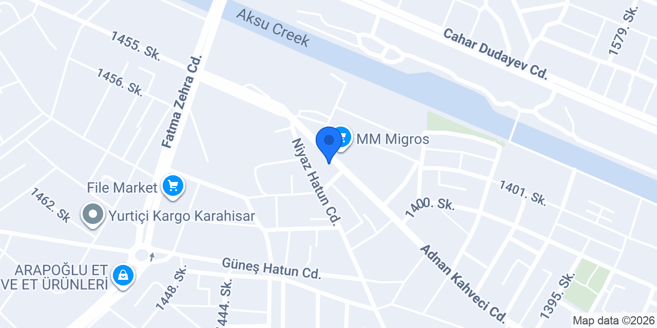 Diş Hekimi RECEP USLU konumu