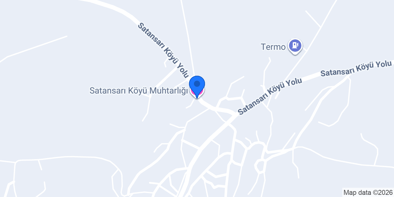 Satansarı Köyü Muhtarlığı konumu