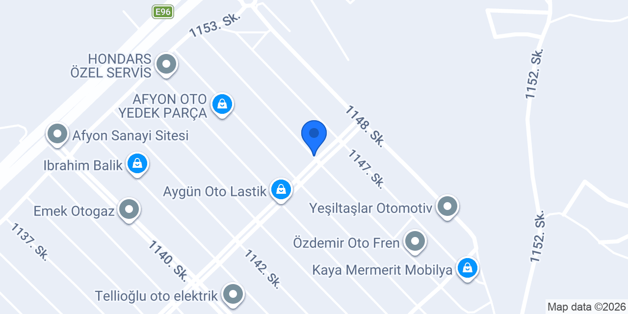 ÇAĞRI MOBİLYA AFYON - Mobilya İmalat konumu