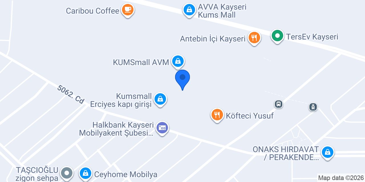 Hançer's Restoran Kumsmall konumu
