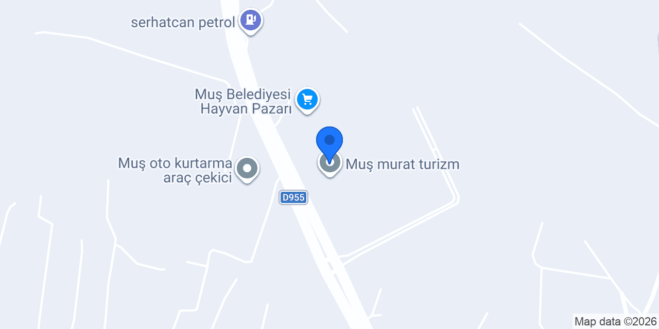 Muşti kafeterya ve Restoran konumu