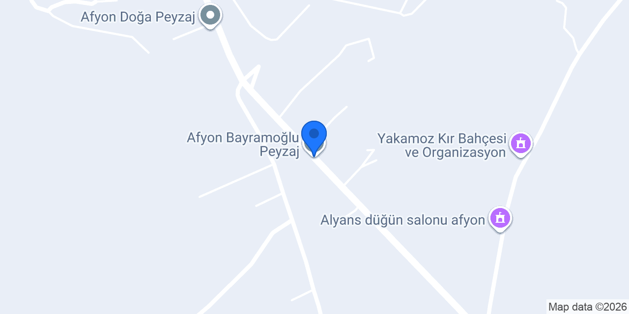 Afyon Bayramoğlu Peyzaj konumu