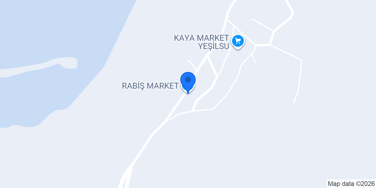 RABİŞ MARKET konumu