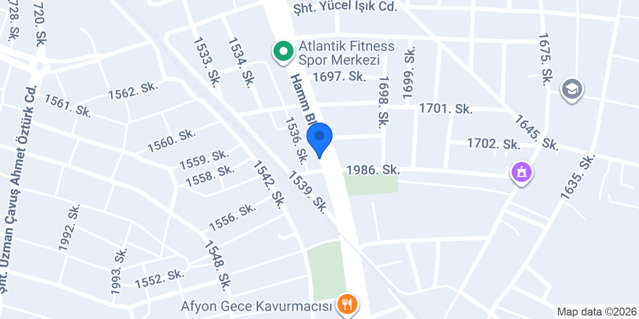 Afyon izolasyon yalıtım konumu