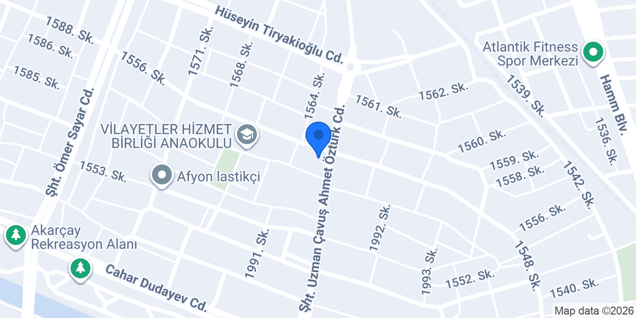 Şef Nevzat Kalkan konumu
