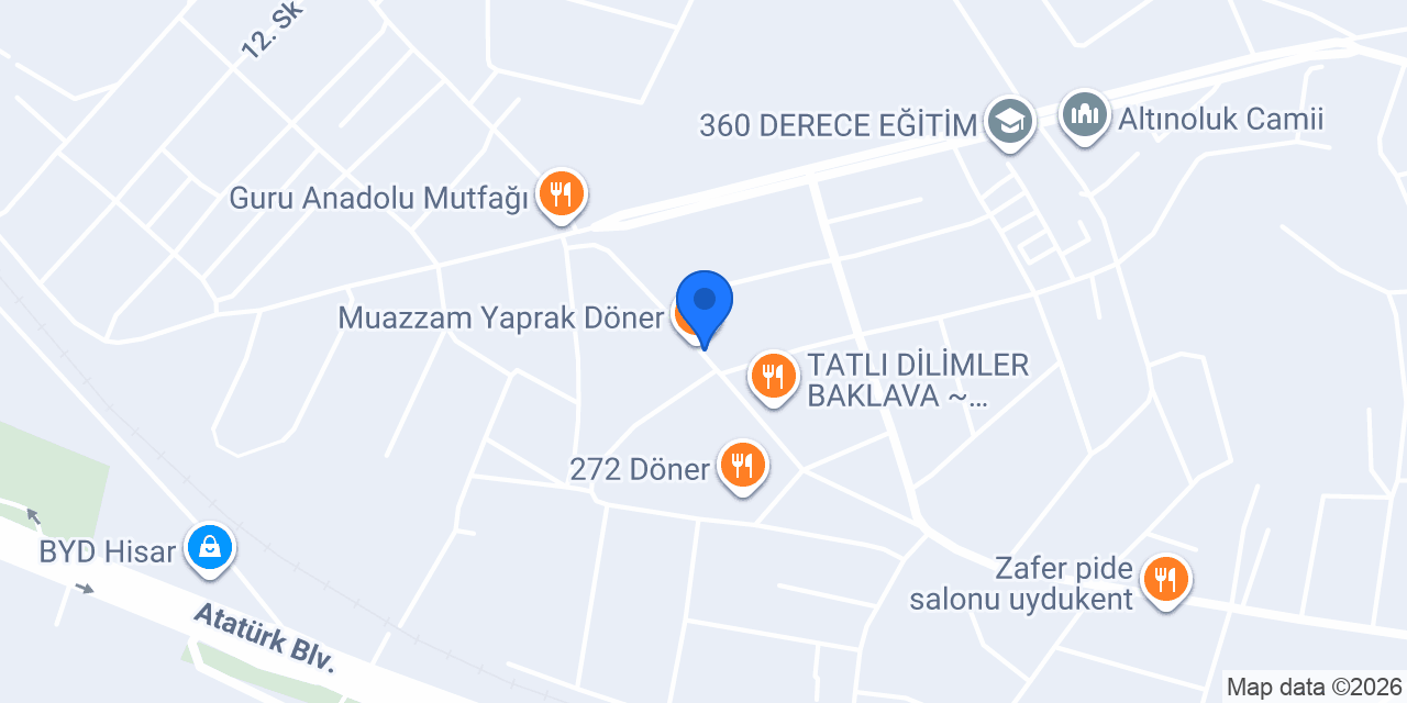 Sevgim Veteriner Kliniği konumu