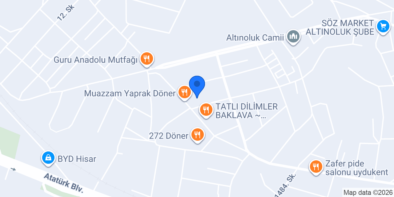 Selçuklu PTT Şubesi konumu