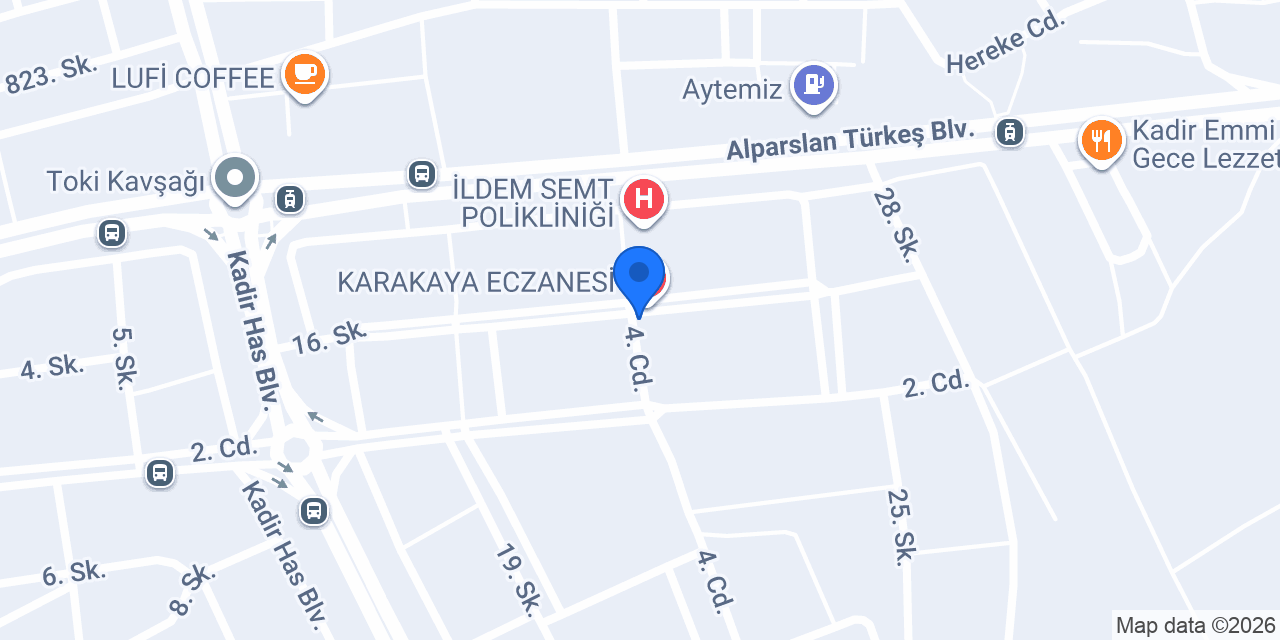 CEREN OPTİK konumu