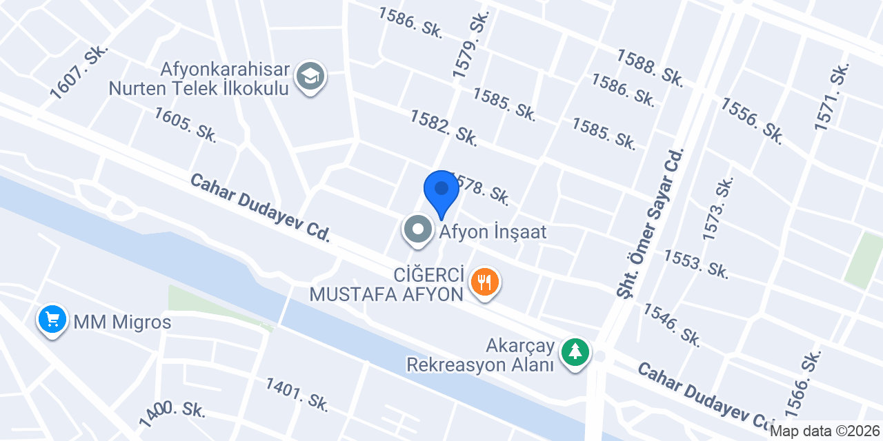 ARMAĞAN AUTO AFYON konumu