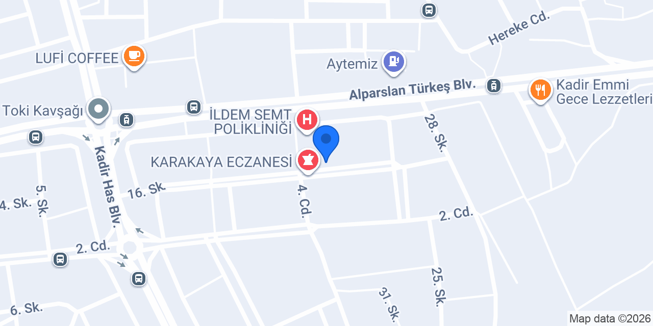 İldem Semt Eczanesi konumu