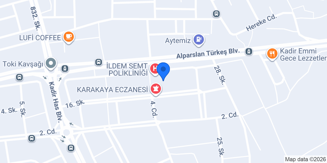 FAST GÖZLEME EVİ konumu
