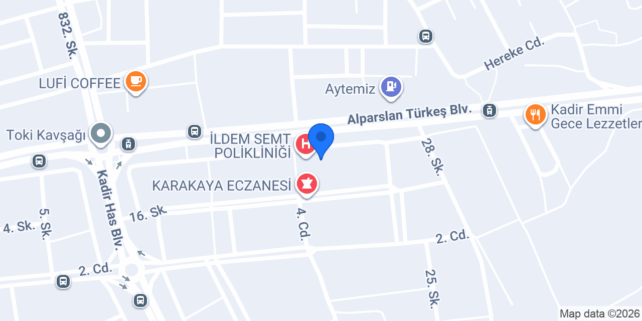 Solmaz Optik konumu