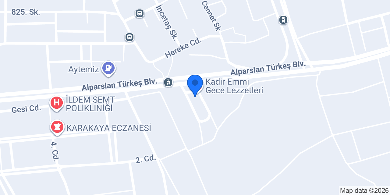 Yeşil Künefe İldem konumu