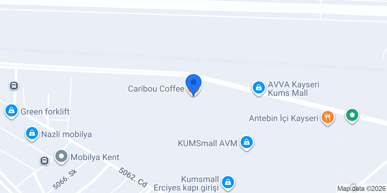 Caribou Coffee konumu