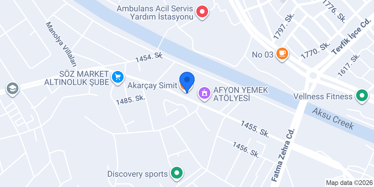 Zümrüt kuruyemiş konumu