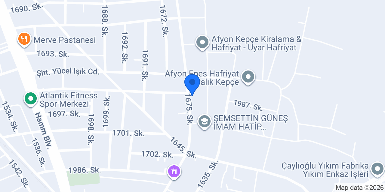 Şerifoğlu Yemek konumu
