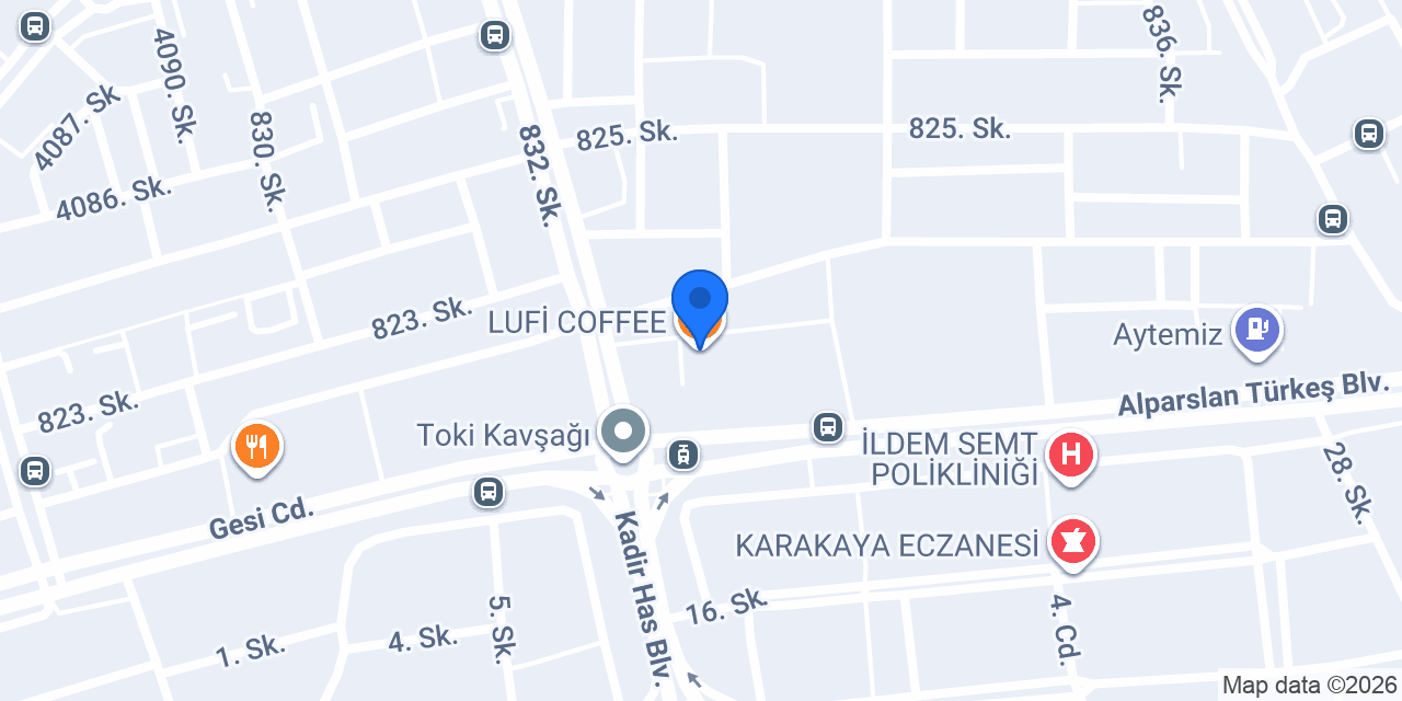 LUFİ COFFEE konumu