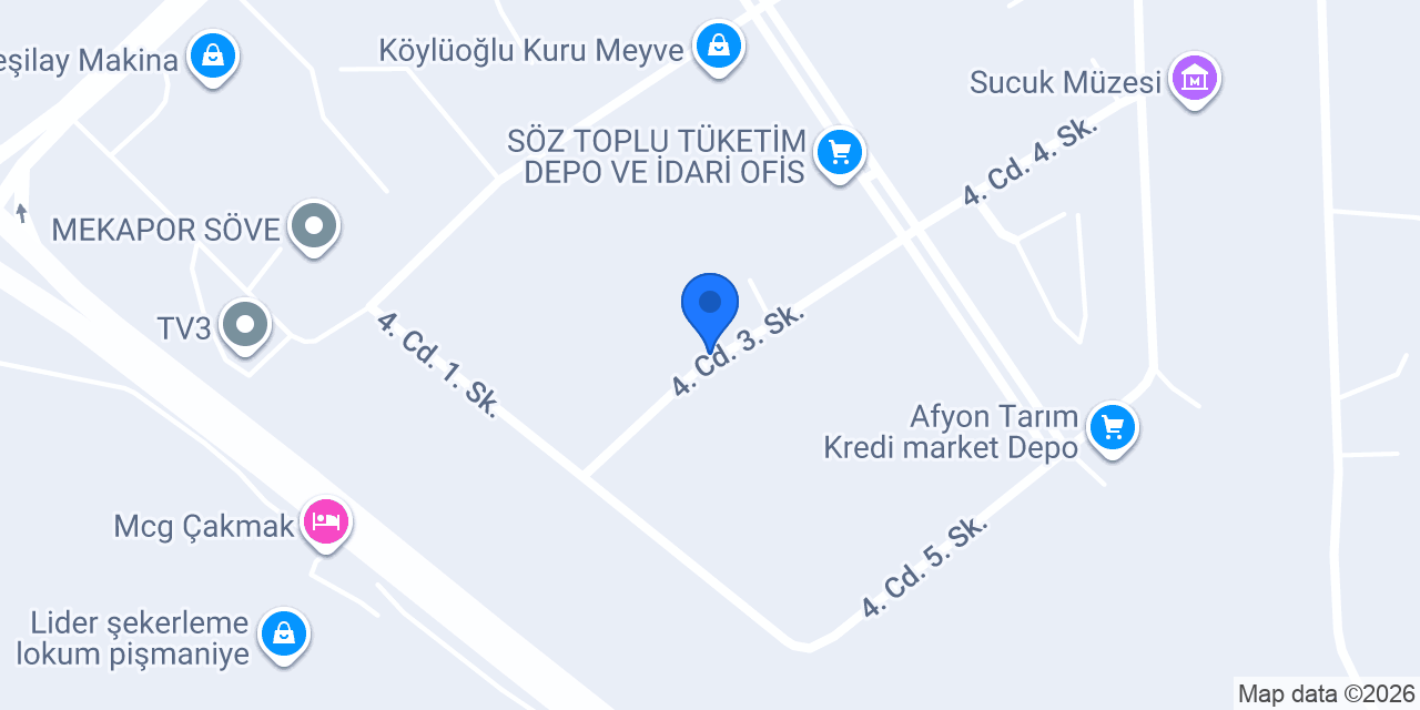 Talipoğlu Et konumu