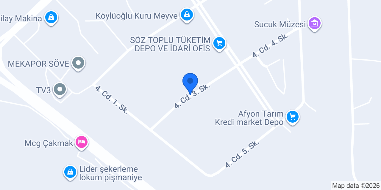 Yücel Orman Ürünleri konumu