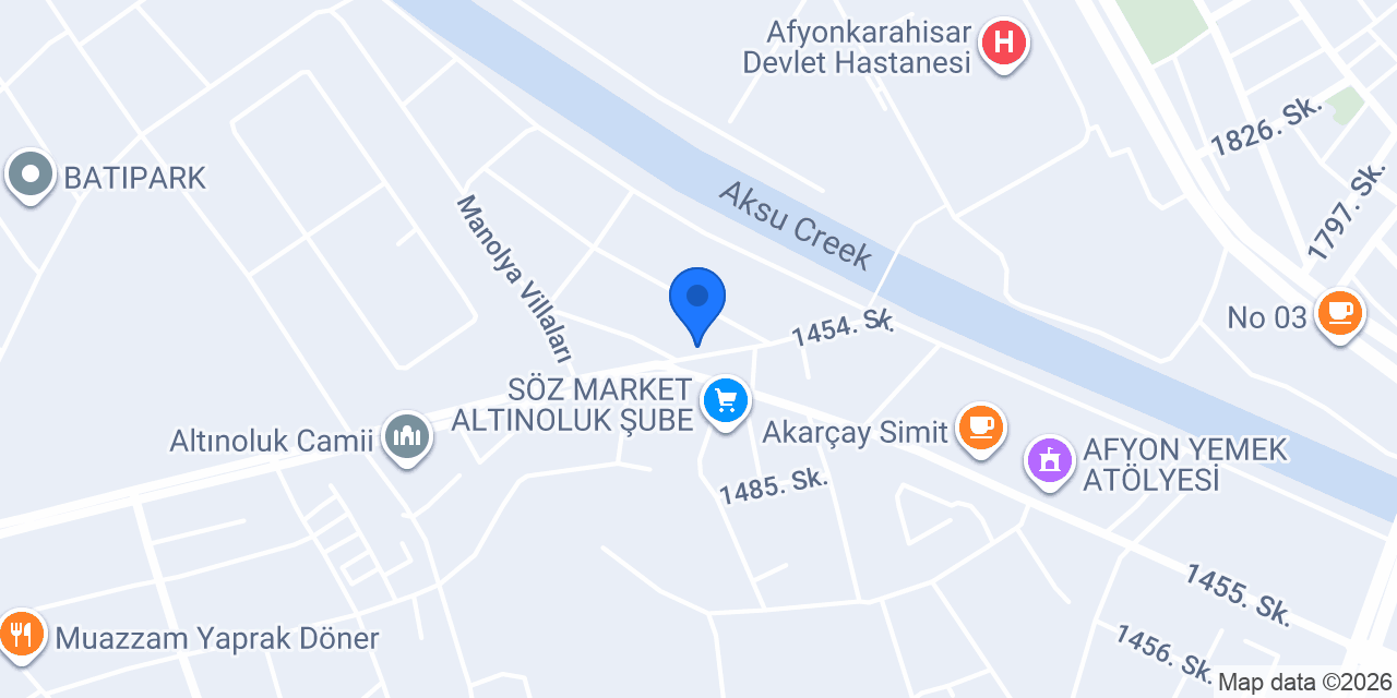 Şekil Bayan Kuaförü konumu
