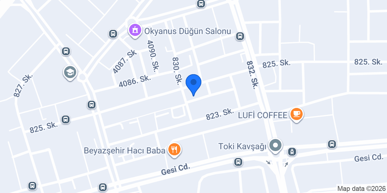 GUSTON DAVET EVİ konumu