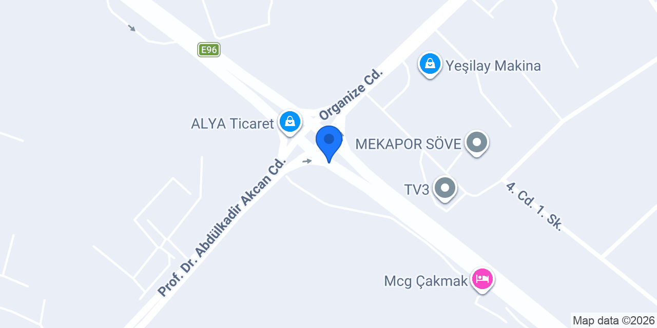 Afyon Özgüven vinç HAFRIYAT konumu