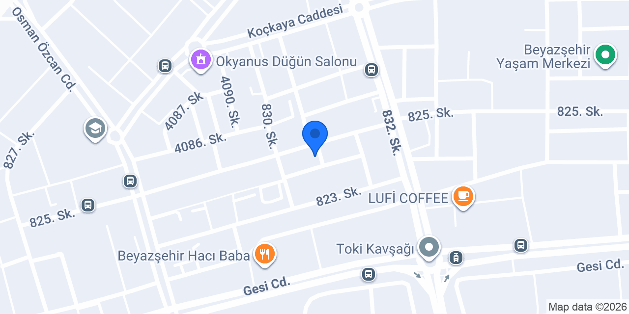 Pacman pizza beyazşehir konumu