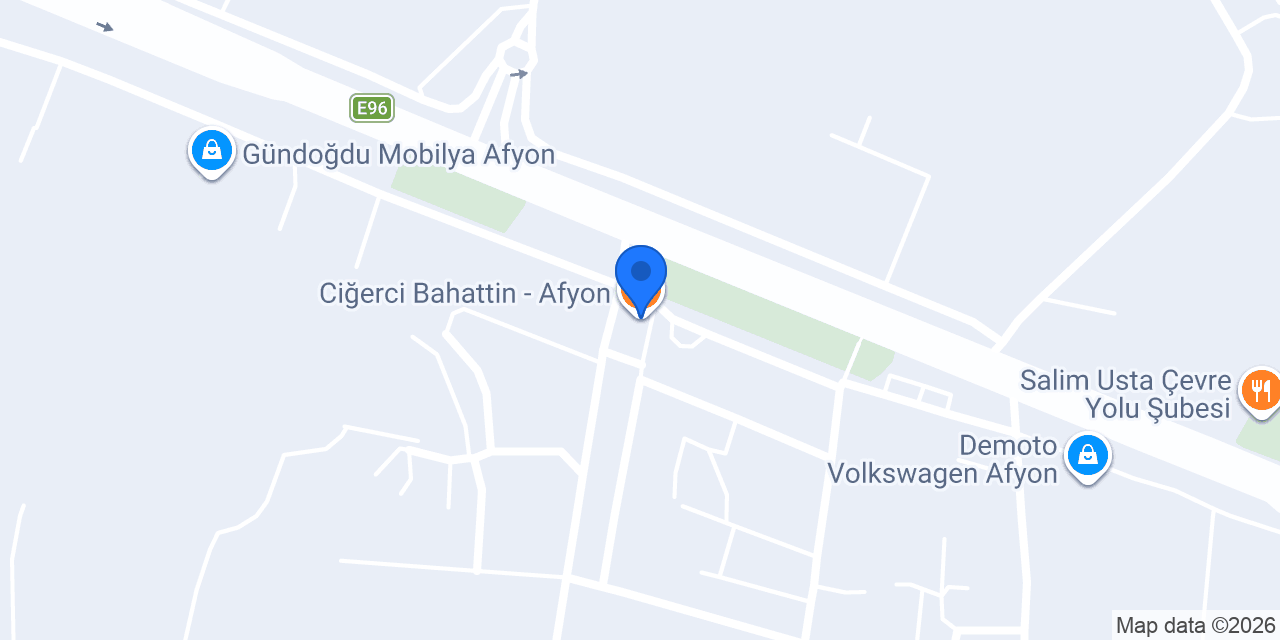 Ciğerci Bahattin - Afyon konumu