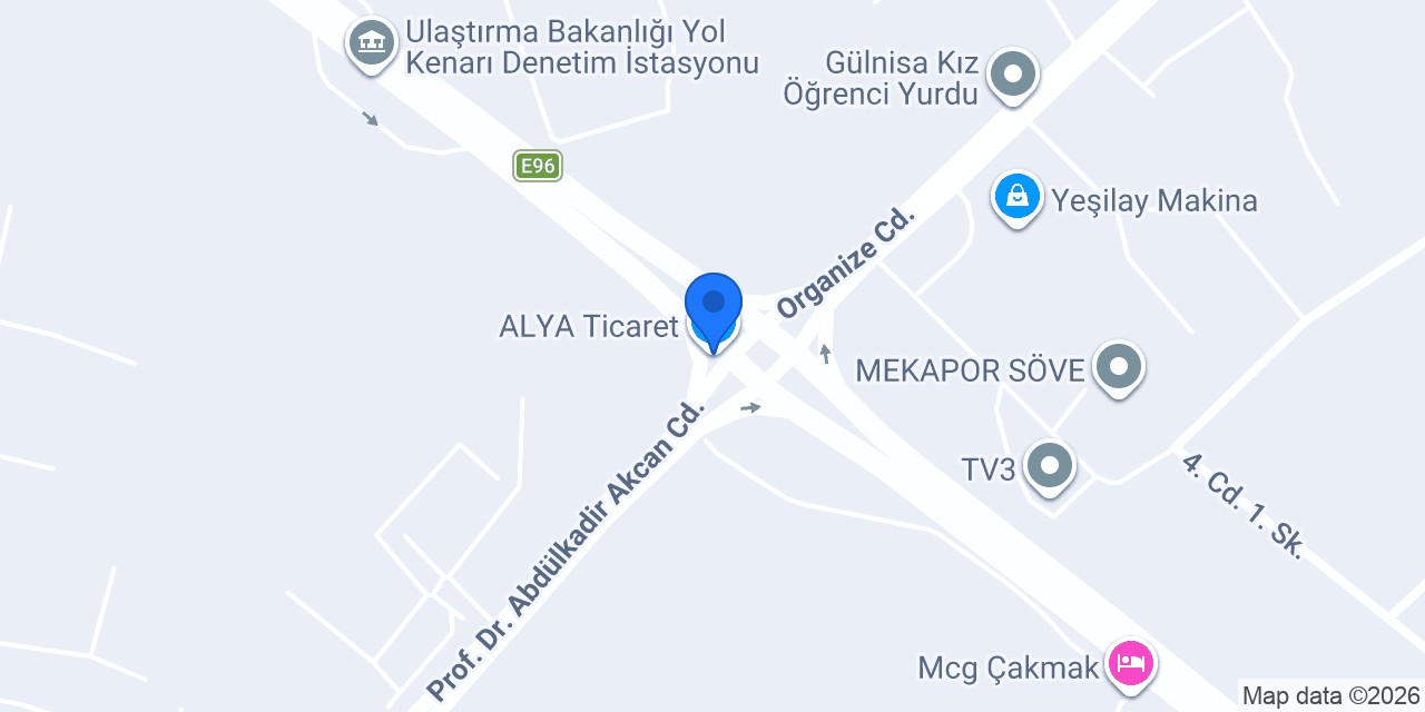ALYA Ticaret konumu