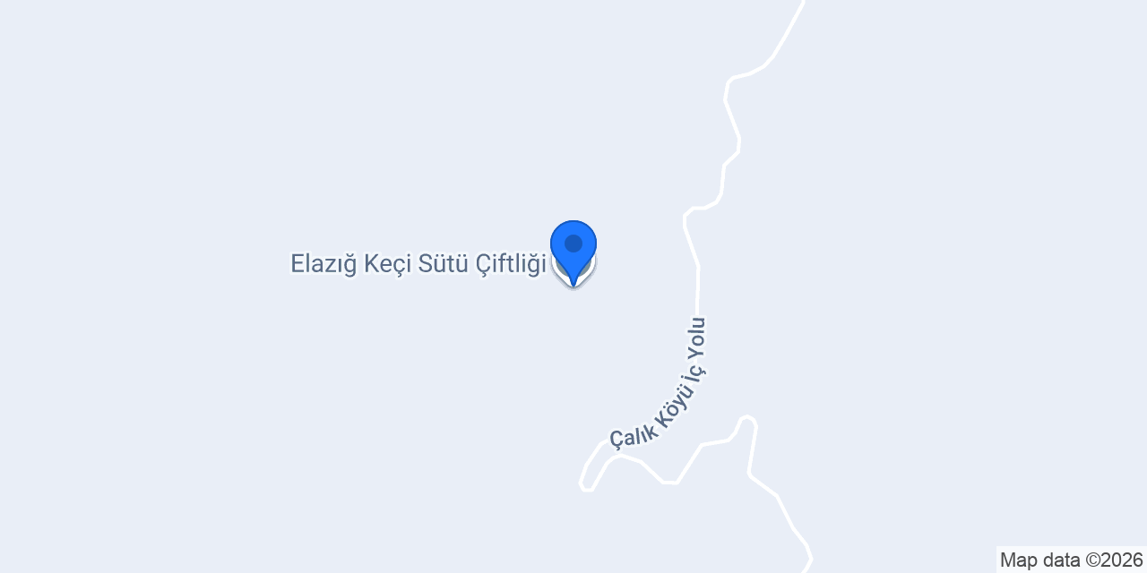 Elazığ Keçi Sütü Çiftliği konumu