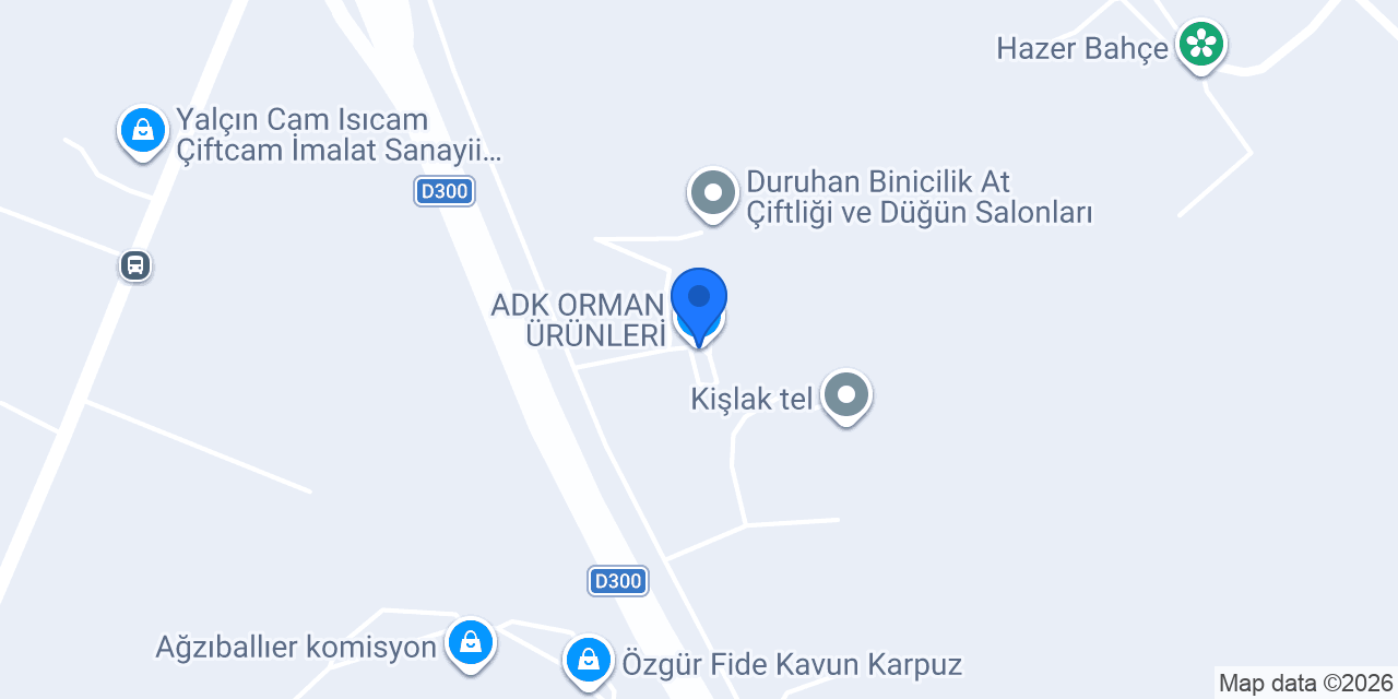 ADK ORMAN ÜRÜNLERİ konumu
