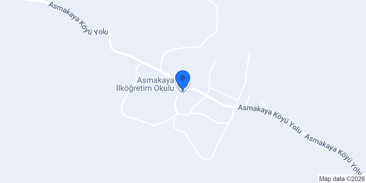 Asmakaya İlköğretim Okulu konumu