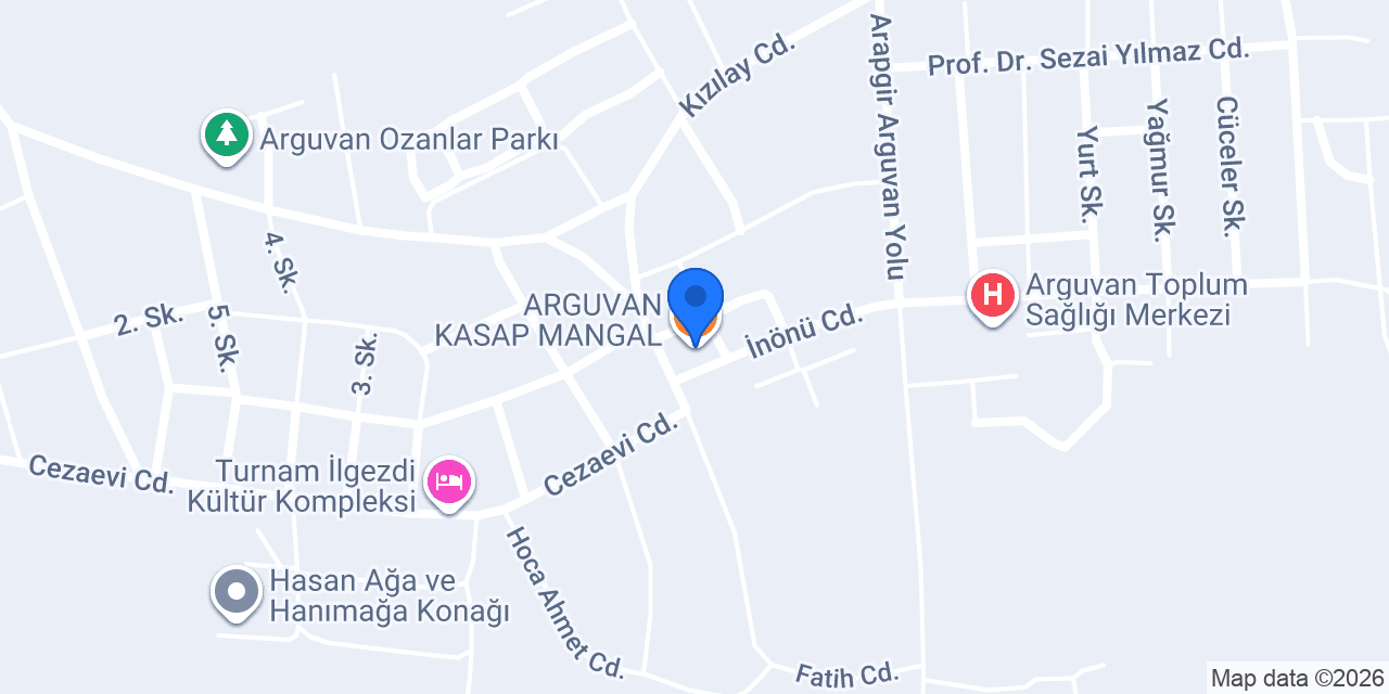 ARGUVAN KASAP MANGAL konumu