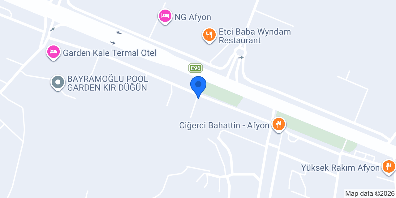 Doğtaş Mobilya Afyonkarahisar konumu