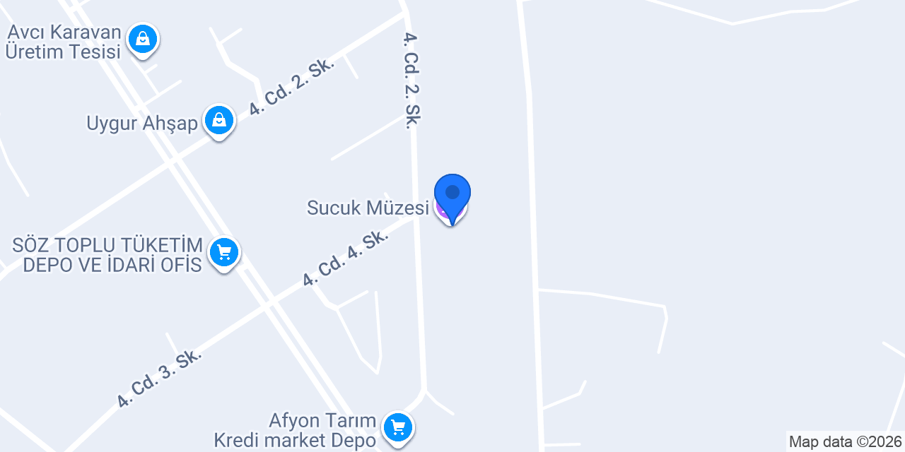 Sucuk Müzesi konumu