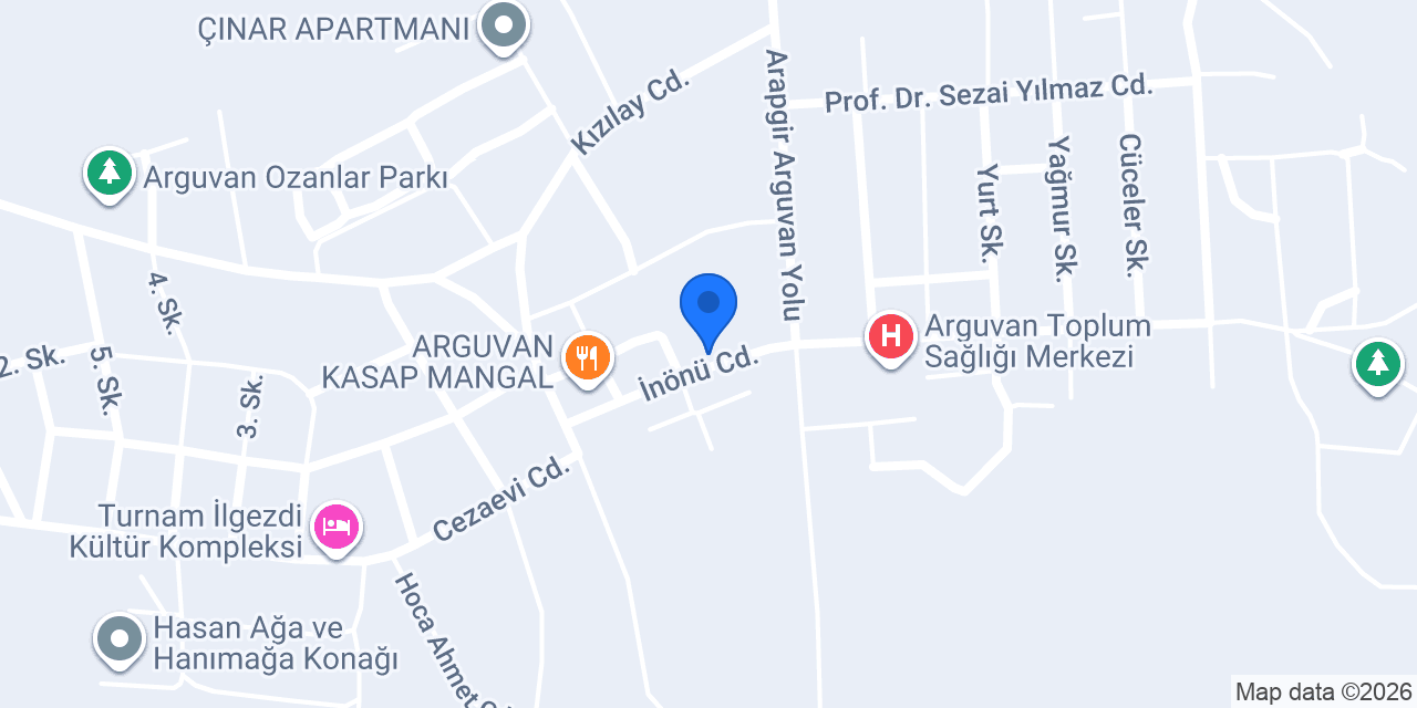 Arguvan Noterliği konumu