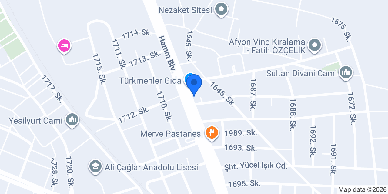 Orhan Erkek Kuaförü konumu