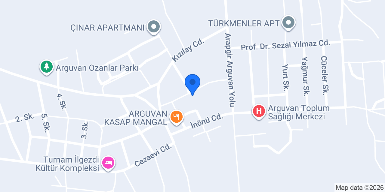 Şahinler Pide Fırını konumu