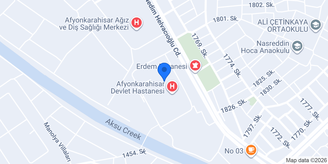 A.D.H. KLİNİK MÜHENDİSLİK BİRİMİ konumu