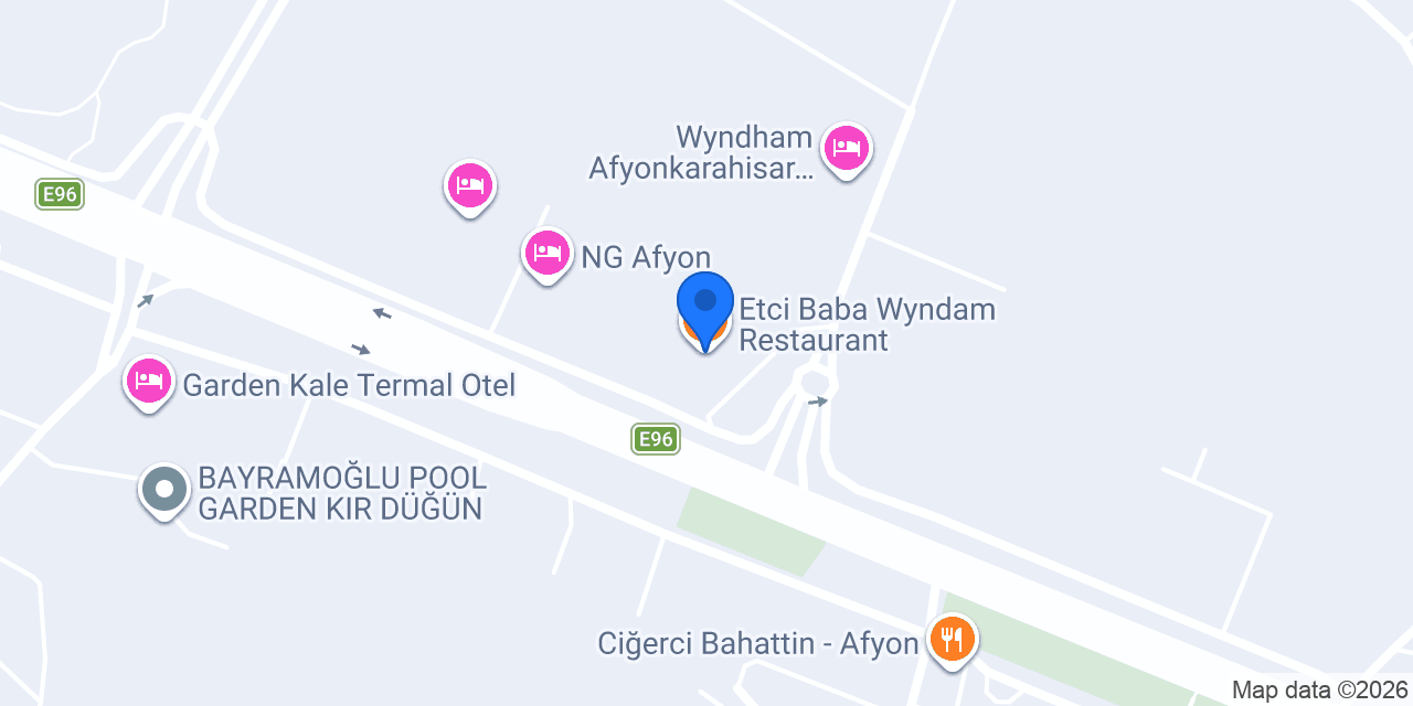 Etci Baba Wyndam Restaurant konumu