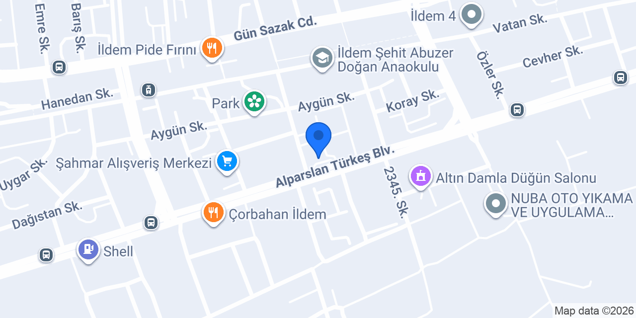ASMİN AUTO ÖZEL SERVİS konumu