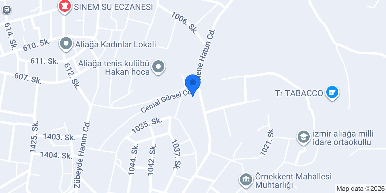 Hane Yapı Aliağa konumu