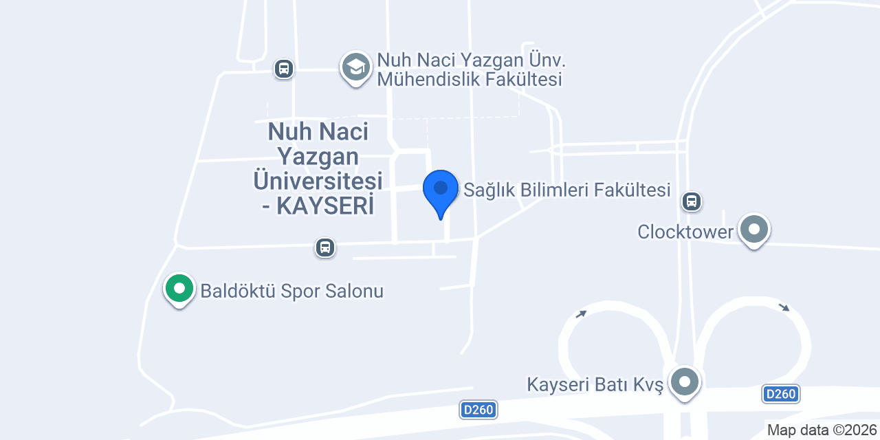 Neşve Kampüs konumu