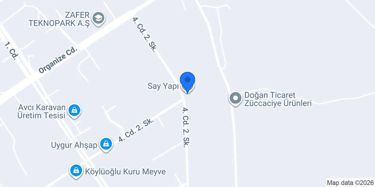 Say Yapı konumu