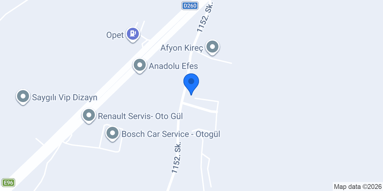 AFYON İŞ MAKİNALARI KURSU konumu