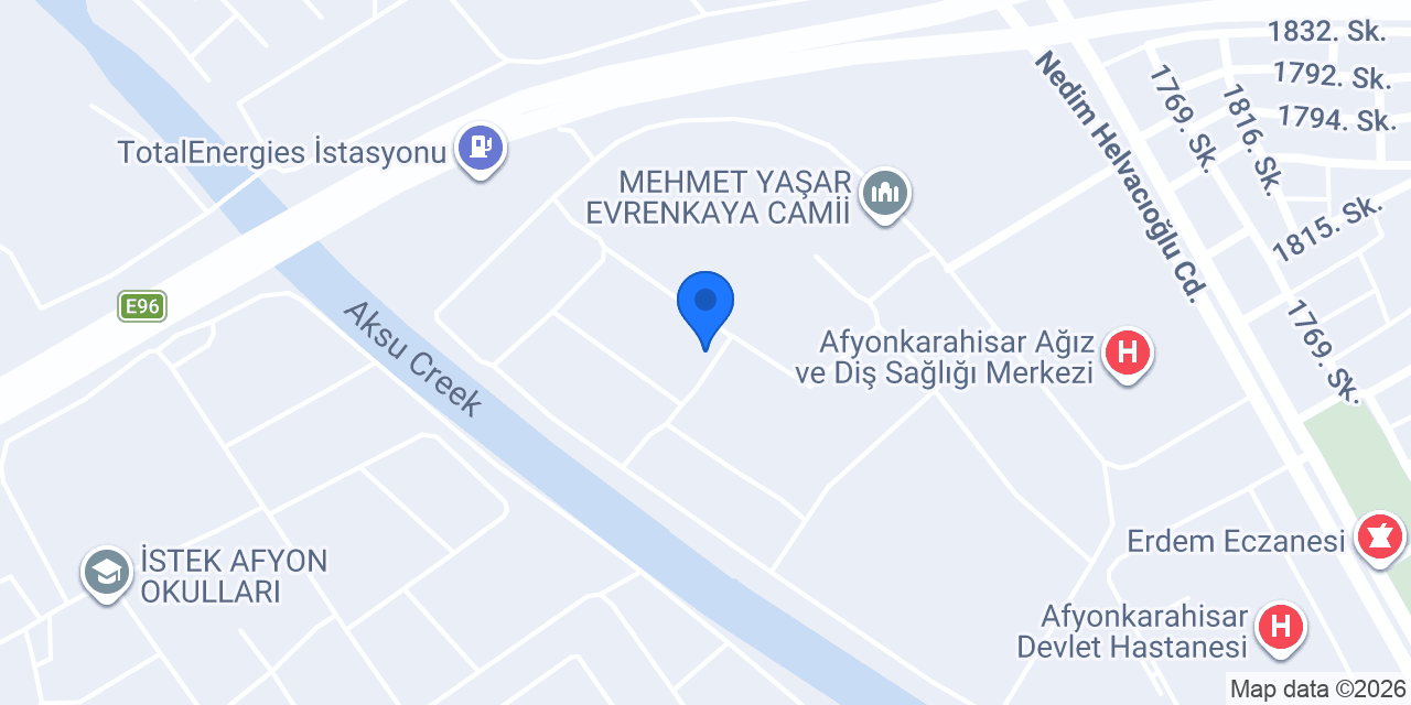 Dene Restoran konumu