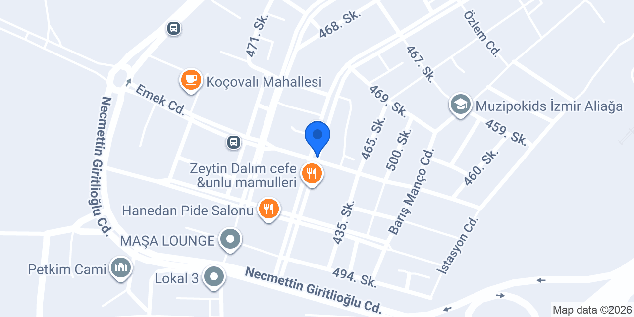 Aliağa Taksi konumu