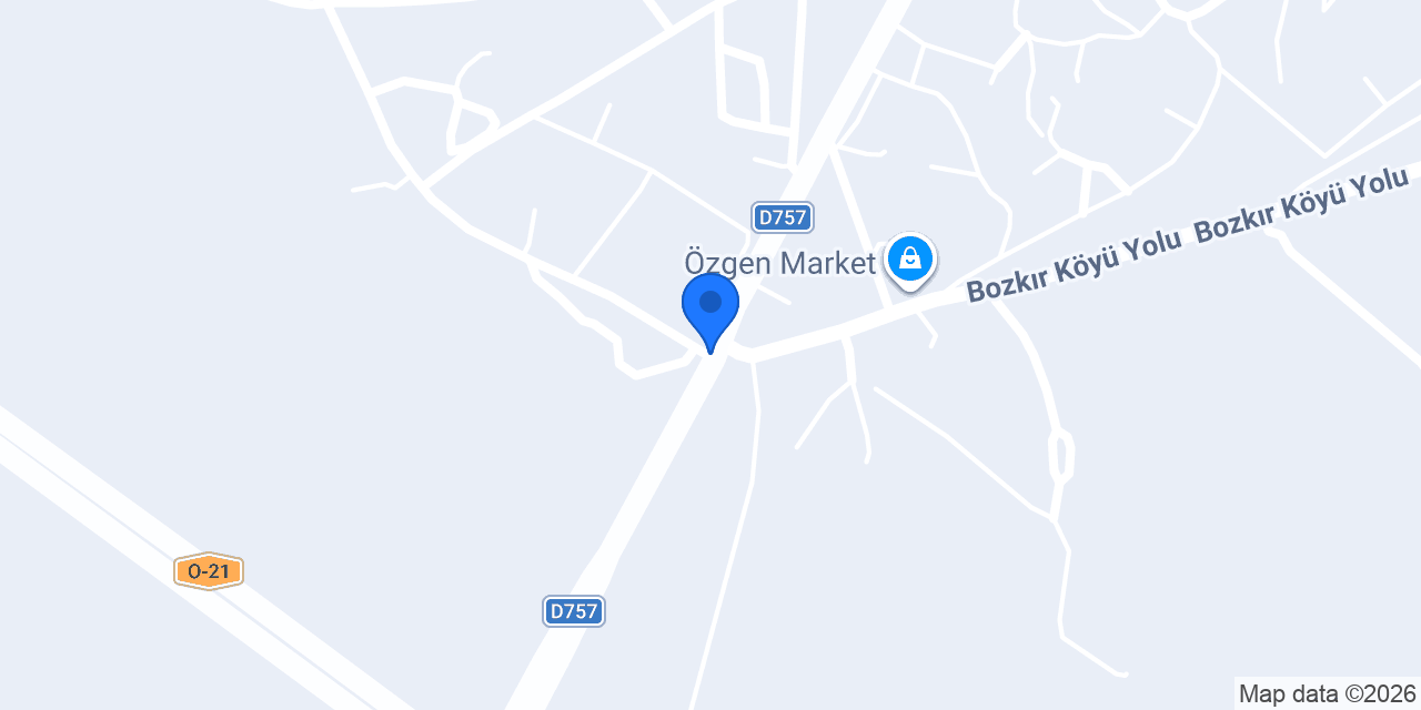Akyüz Sürücü Kursu konumu