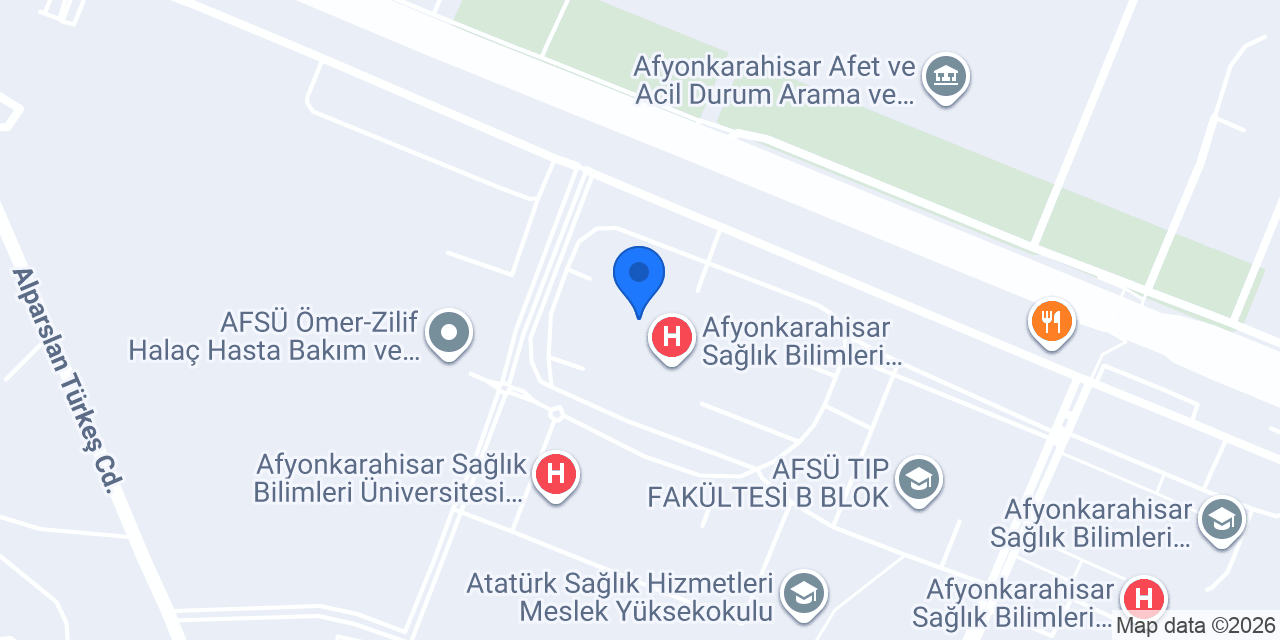 Afyon Dost Eczanesi konumu