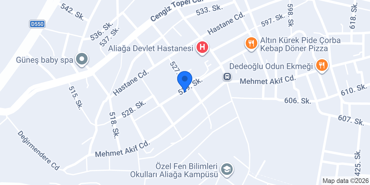 Melek Saç Tasarım konumu